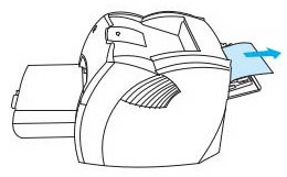 Лоток прямой подачи в HP LaserJet 1300